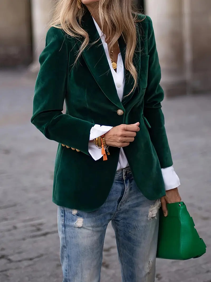 VALÉRIA™ VELVET BLAZER