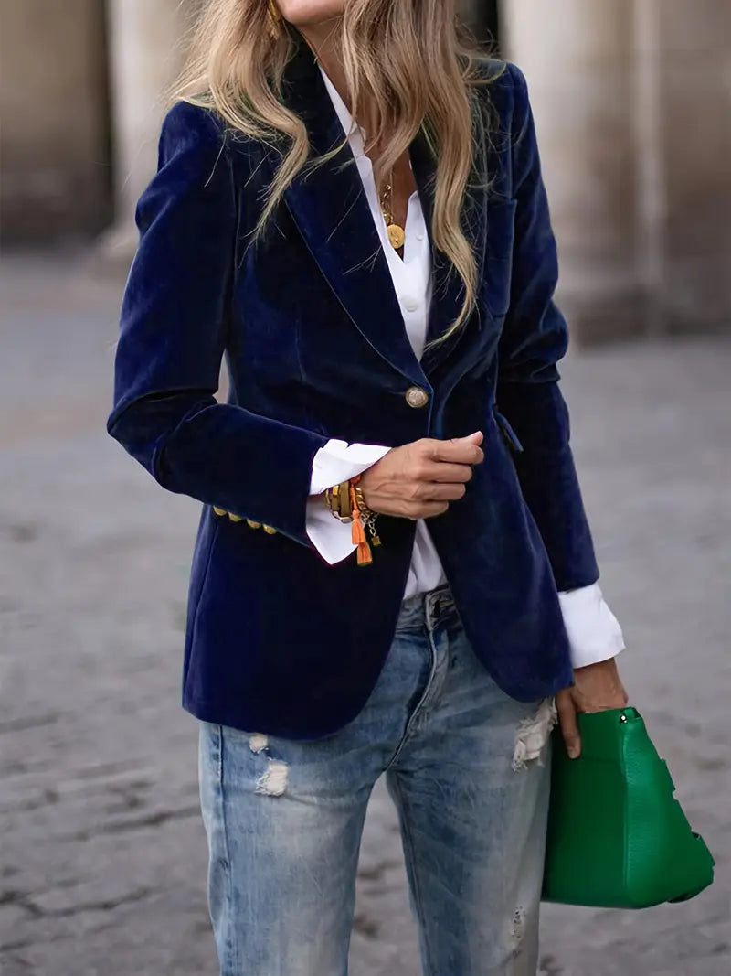VALÉRIA™ VELVET BLAZER