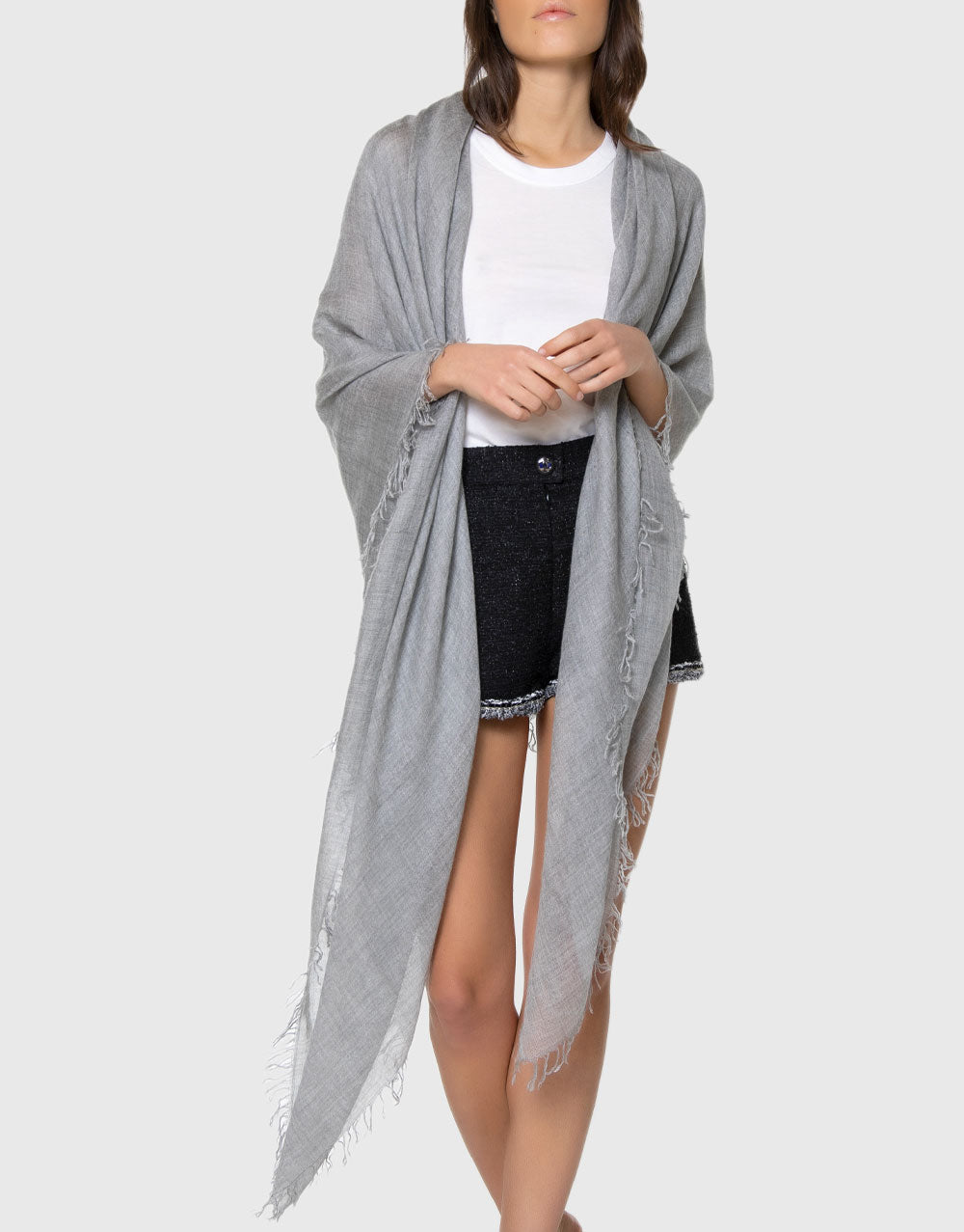 Julian 100% Ultra fine cashmere Maya oversized scarf/ wrap/ shawl-More colours available