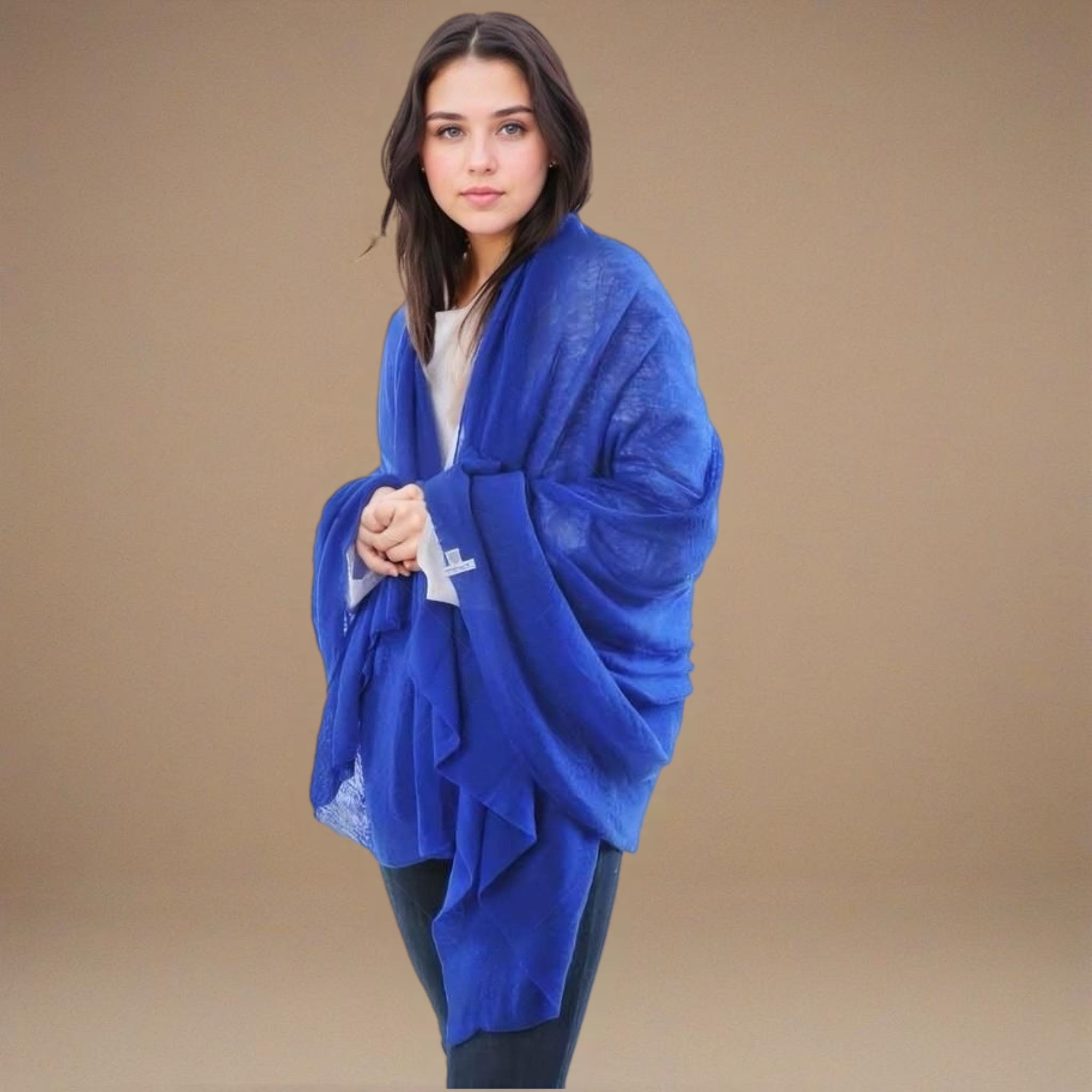 Julian 100% Ultra fine cashmere Maya oversized scarf/ wrap/ shawl-More colours available