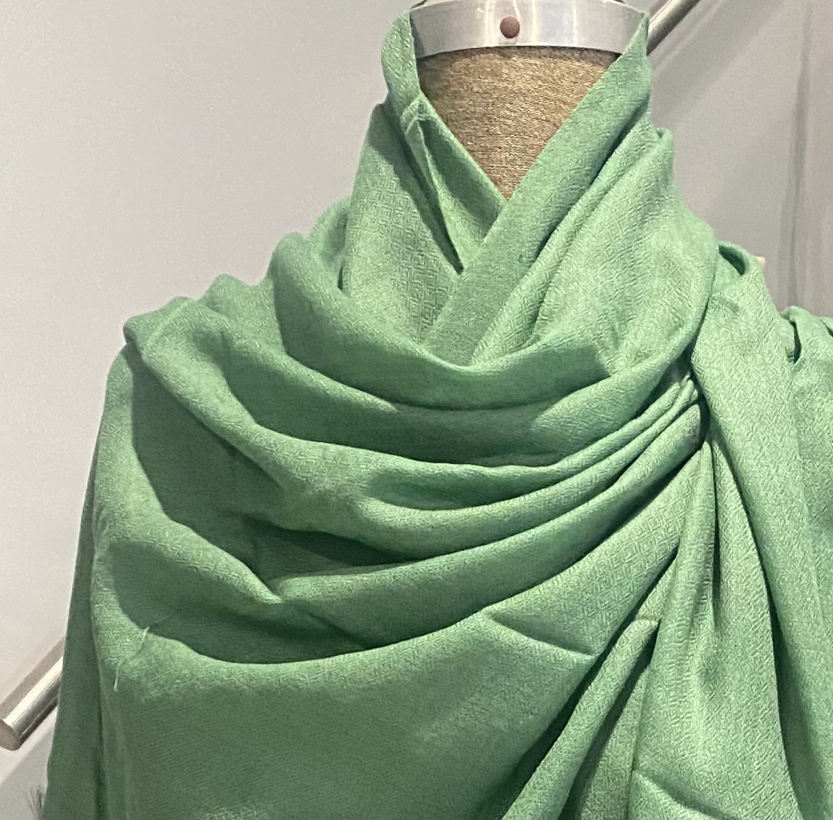 Julian 100% Ultra fine cashmere oversized scarf/ wrap/ shawl