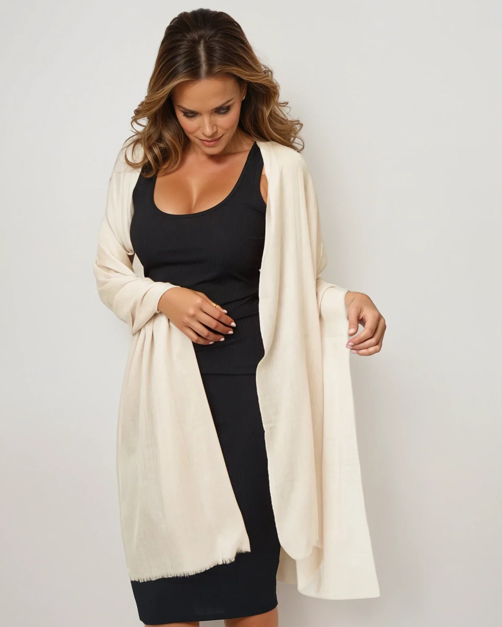 Julian 100% Ultra fine cashmere Maya oversized scarf/ wrap/ shawl-More colours available