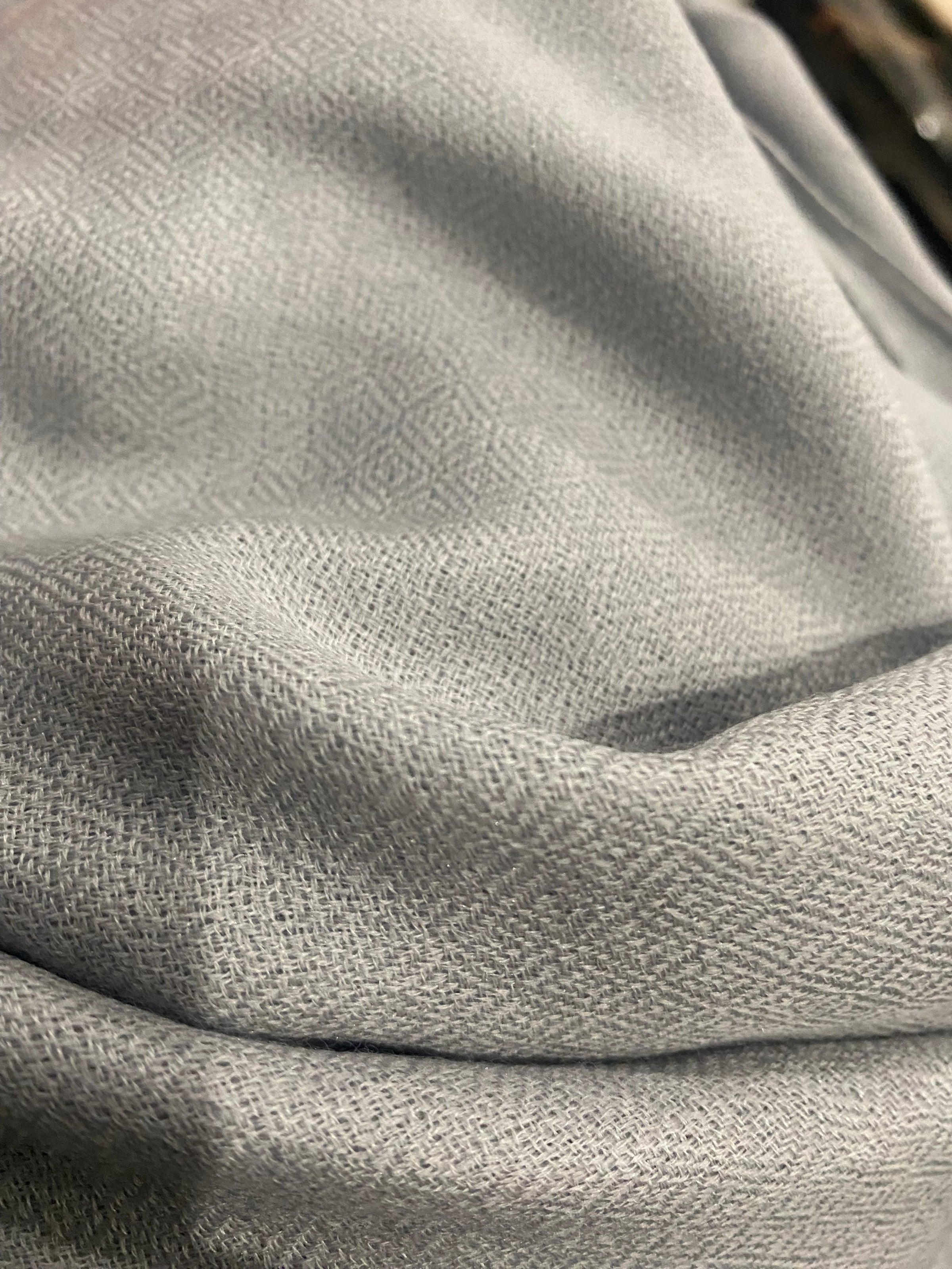 Julian Ultra fine Cashmere oversized scarf/ wrap/ shawl-Grey