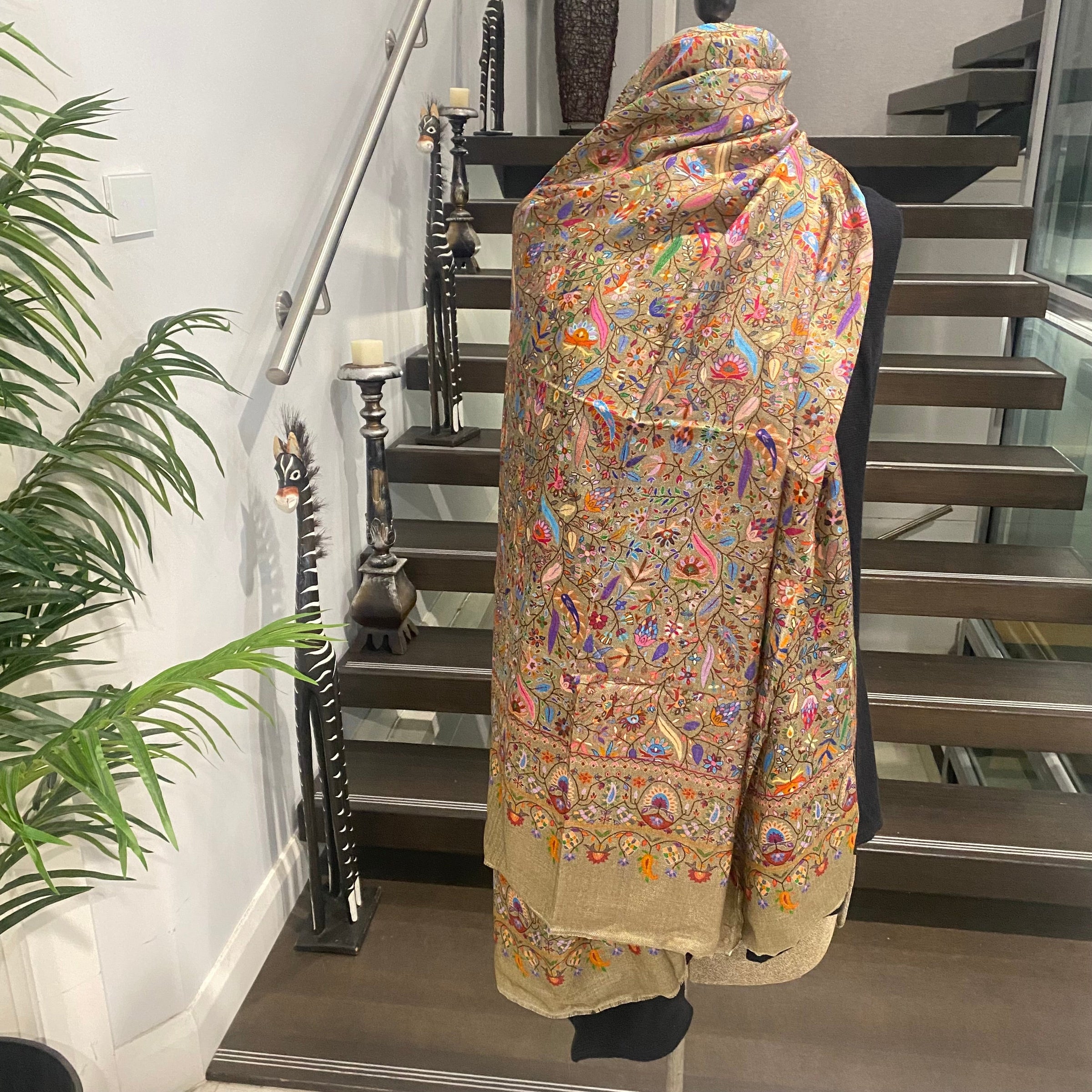 Maya Julian Silk Cashmere Scarf