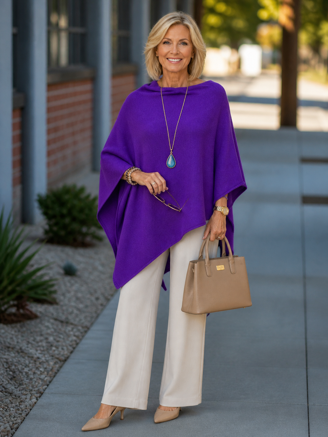 Mklane Julian Maya 100% Cashmere Oversized Poncho-10 colours available