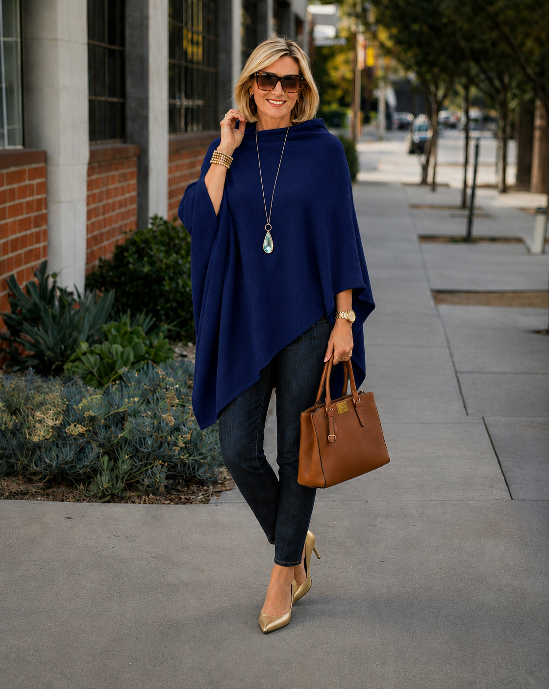 Mklane Julian Maya 100% Cashmere Oversized Poncho-10 colours available