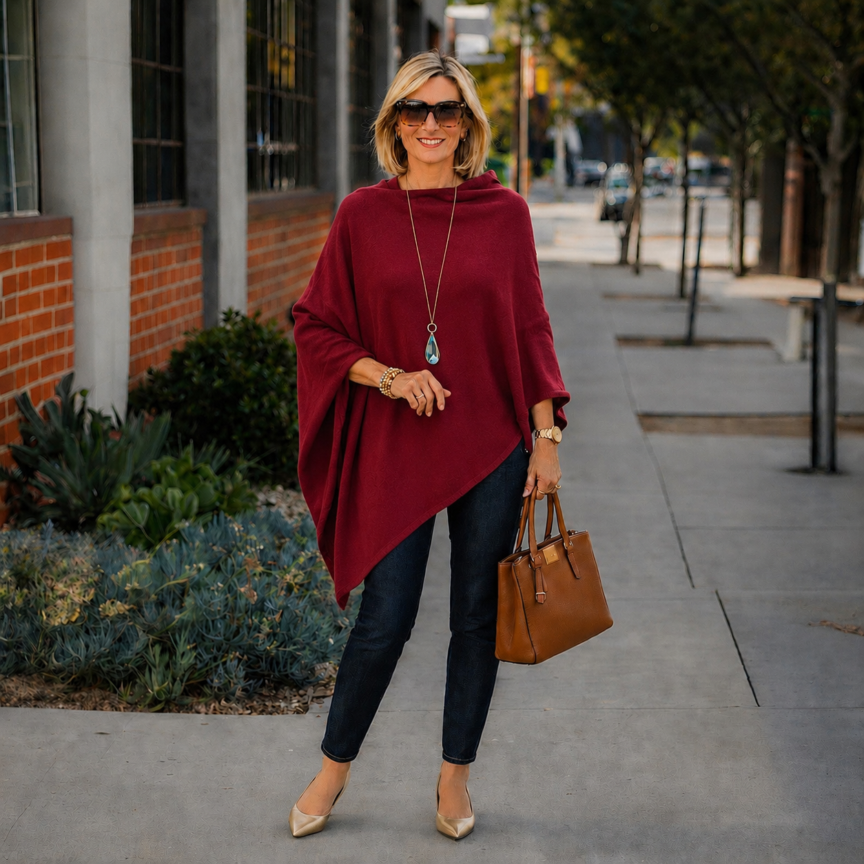 Mklane Julian Maya 100% Cashmere Oversized Poncho-10 colours available