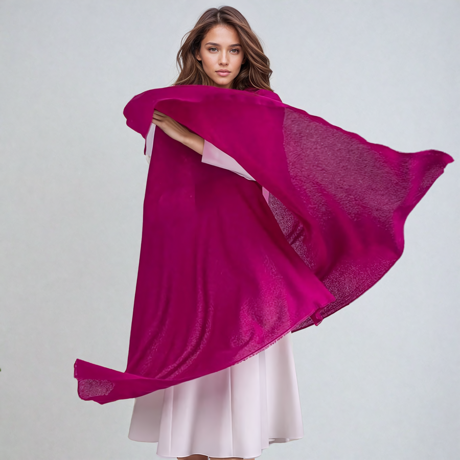 Imperial Julian handwoven pure Cashmere Travel Wrap-More Colours Available