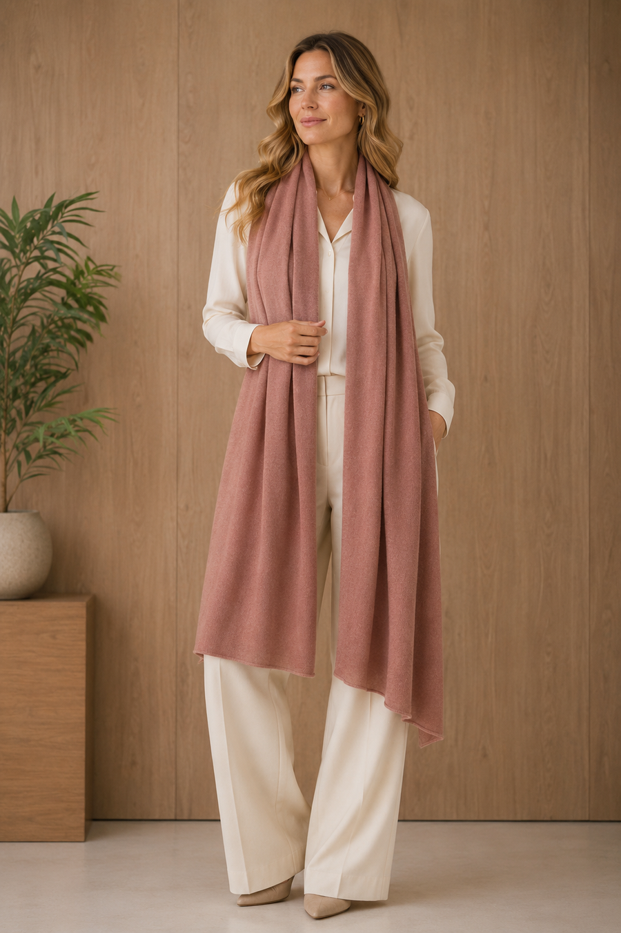 Julian Essential  Cashmere Oversized Wrap