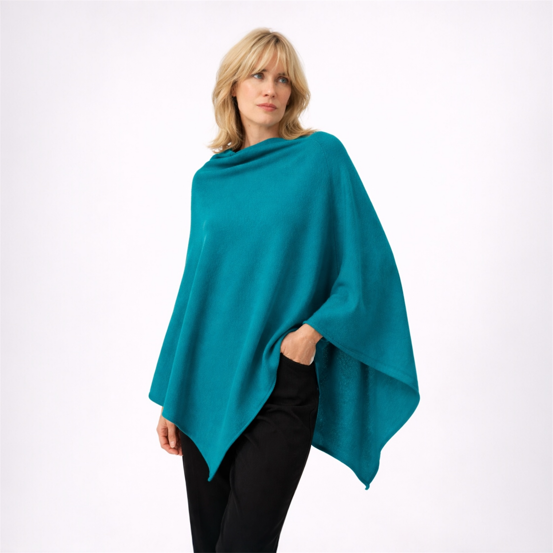 Mklane Julian Maya 100% Cashmere Oversized Poncho-10 colours available