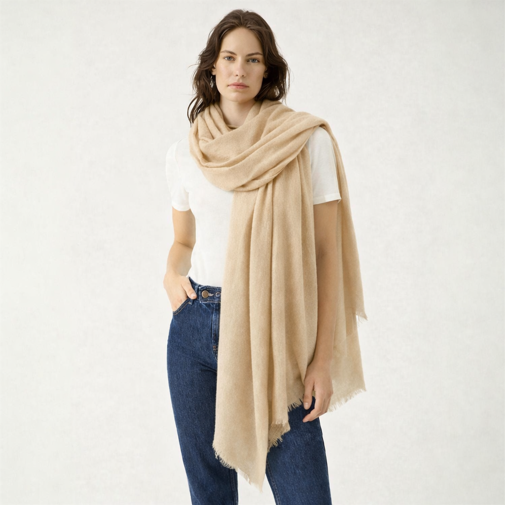 Julian 100% Ultra fine cashmere Maya oversized scarf/ wrap/ shawl-More colours available