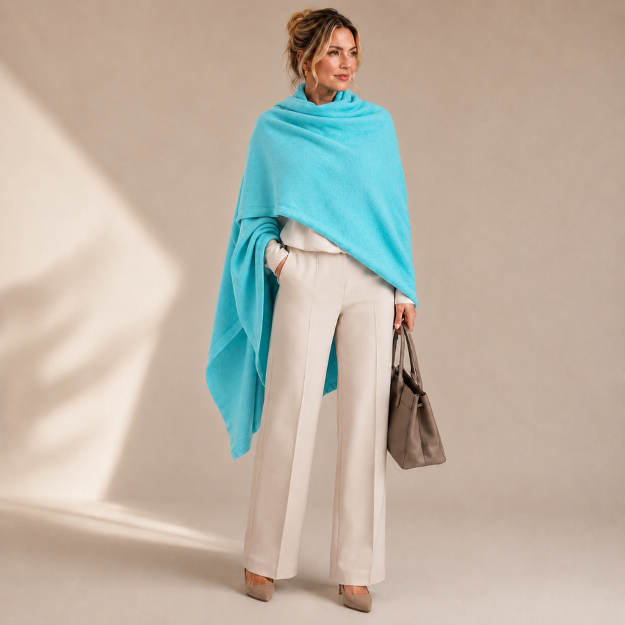 Julian Cashmere Extra large Travel Wrap/Shawl