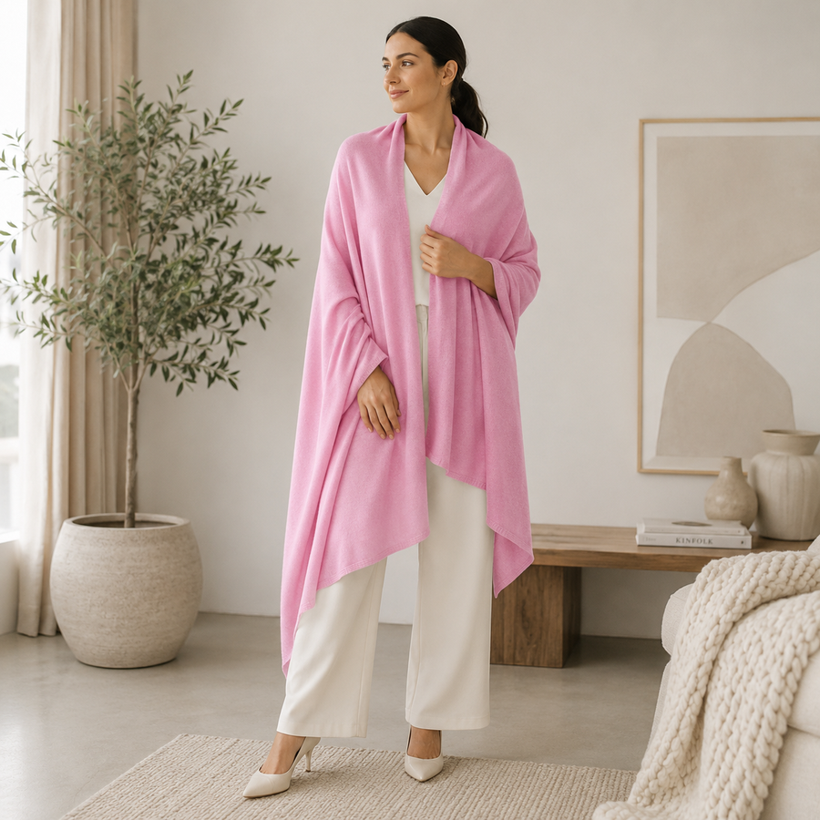 Julian Cashmere Extra large Travel Wrap/Shawl