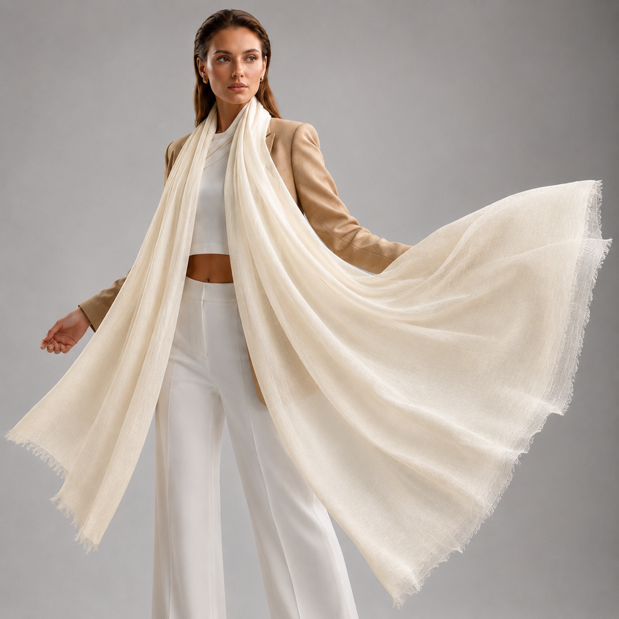 Julian 100% Ultra fine cashmere Maya oversized scarf/ wrap/ shawl-More colours available