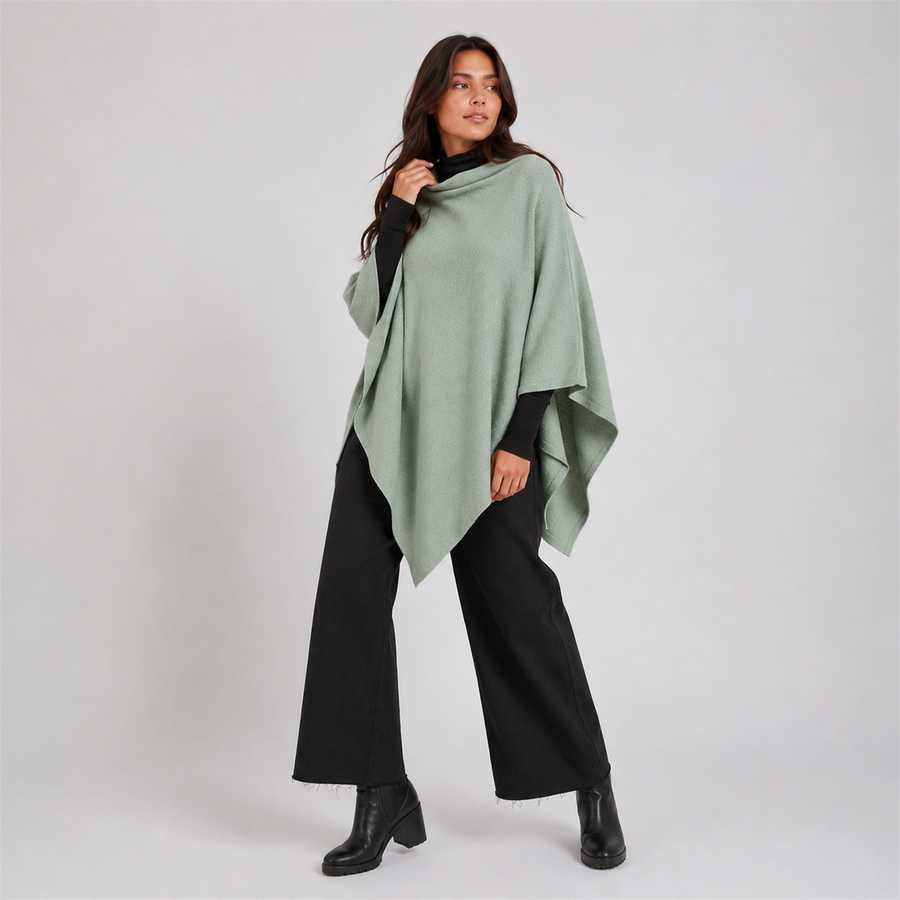Julian Pure Cashmere Soft & Warm Poncho Size AU 8-18- More colours available